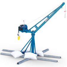 Bormann Pro Bpa6100 Ηλεκτρικό Παλάγκο (Γερανάκι) Με Βάση,500Kg,Με Θερμικό Διακόπτη BPA6100 BORMANN Pro (077343)