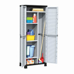 Bormann Bpc7000 Ντουλάπα Πλαστική Με 4 Ράφια & Χώρισμα Μ68Xπ38Xυ171Cm BPC7000 BORMANN ELITE (023517)
