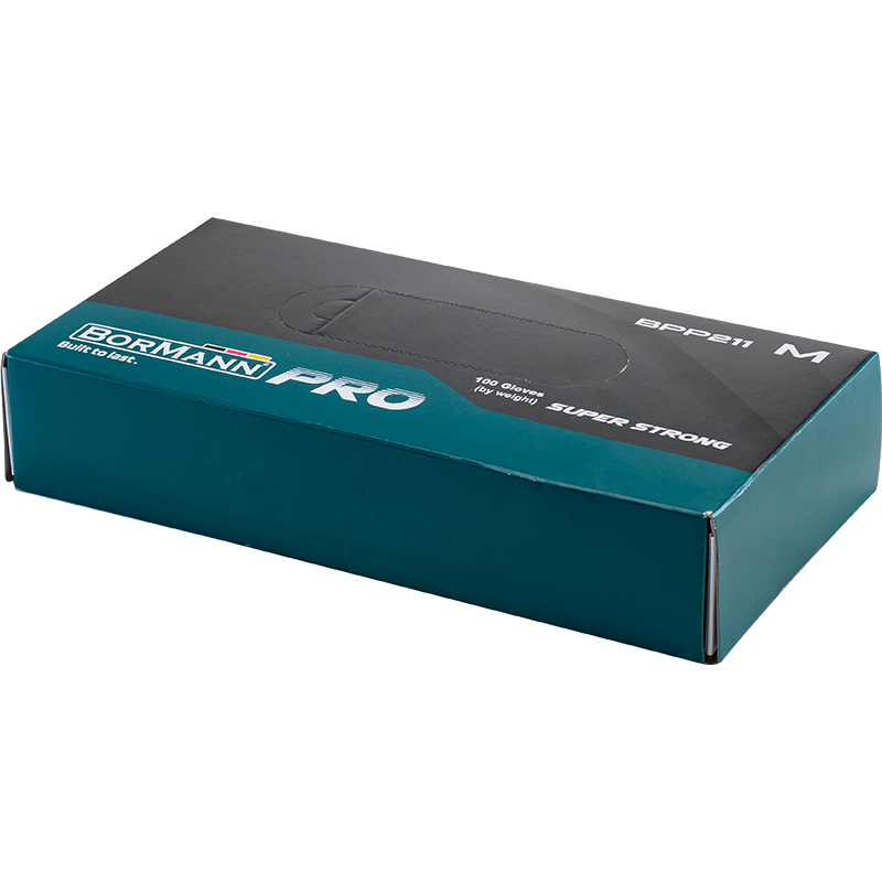 Βοrmann Pro Bpp210 Γάντι Νιτριλίου Μιας Χρήσεως Μαύρο S 100Τεμ BPP210 BORMANN Pro (016960) Βοrmann Pro Bpp210 Γάντι Νιτριλίου Μιας Χρήσεως Μαύρο S 100Τεμ BPP210 BORMANN Pro (016960)