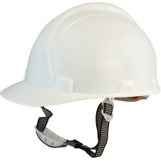 Bormann Pro Bpp2430 Κράνος Προστασίας Αbs Λευκό,Αεριζόμενο,Με Υφασμάτινους Ιμάντες 6 Θέσεων BPP2430 BORMANN Pro (051664)