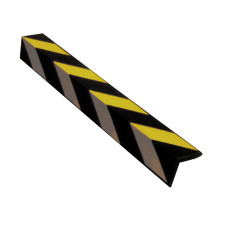 Bormann Pro Bpp2491 Γωνιά Προστασίας Parking Λαστιχένια Ύψος 80Cm Με Ανακλαστικές Ταινίες BPP2491 BORMANN Pro (070870)