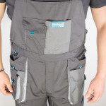 Bormann Pro Bpp7009 Φόρμα Εργασίας Με Τιράντες Torino, Xl/56 BPP7009 BORMANN Pro (024545)