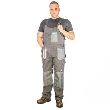 Bormann Pro Bpp7010 Φόρμα Εργασίας Με Τιράντες Torino, Xxl/58 BPP7010 BORMANN Pro (024552)