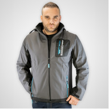 Bormann Pro Bpp7057 Μπουφάν Softshell Με Κουκούλα Napoli, Xxl BPP7057 BORMANN Pro (036890)