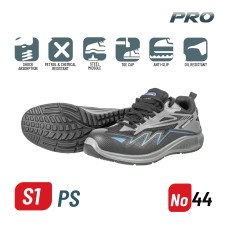 Bormann Pro Bpp8284 Παπούτσι Ασφαλείας S1Ps Pacific No 44 BPP8284 BORMANN Pro (085829)