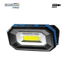 Bormann Pro Bpr6014 Φακός Εργασίας Επαναφορτιζόμενος 500Lm Με Μαγνήτη, Αδιάβροχος , 180° Περιστροφή BPR6014 BORMANN Pro (063407)