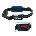 Bormann Pro Bpr6033 Φακός Κεφαλής Επαναφορτιζόμενος Διπλής Λειτουργίας, 250Lm, Αδιάβροχος BPR6033 BORMANN Pro (072331)