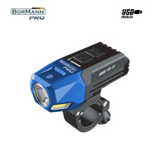 Bormann Pro Bpr6080 Φακός Ποδηλάτου Εμπρόσθιος - Επαναφορτιζόμενος, Led: Cob & Osram 800Lm,160M BPR6080 BORMANN Pro (063438)