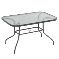 Bormann Bsp1135 Τραπέζι Εξωτερικού Χώρου Μεταλλικό Με Γυάλινη Επιφάνεια BSP1135 BORMANN (052951)