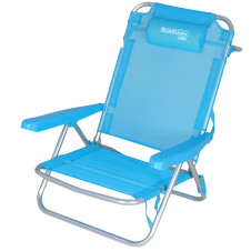 Bormann Elite Bsp1178 Καρέκλα Παραλίας Ρυθμιζόμενη Cancun,Με Μαξιλαράκι BSP1178 BORMANN ELITE (080329)