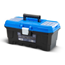 Bormann Pro Btb3310 Εργαλειοθήκη Χειρός Πλαστική "Wolf",Μεταλλικό Κούμπωμα & Ταμπακέρα BTB3310 BORMANN Pro (054290)