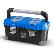 Bormann Pro Btb3316 Εργαλειοθήκη Χειρός Πλαστική "Lion",Λαβή Αλουμινίου,Μεταλλικό Koύμπωμα BTB3316 BORMANN Pro (054320)