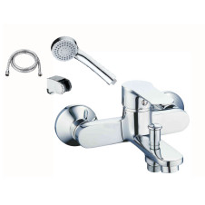 Bormann Btw3070 Μπαταρία Μπάνιου "Sierra" 35Mm,Αναμεικτική Με Σετ Ντους 1020G BTW3070 BORMANN ELITE (026075)