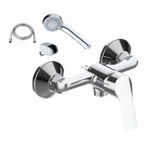 Bormann Btw3370 Μπαταρία Μπάνιου Spring, 35Mm, Αναμεικτική, 610G Με Σετ Ντους BTW3370 BORMANN ELITE (049654)