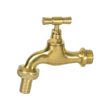 Bormann Btw3440 Κάνουλα Ορειχάλκινη "Golden",1/2"X 3/4",Χρυσή-Κίτρινη,Μισόστροφη,225Gr BTW3440 BORMANN (064671)