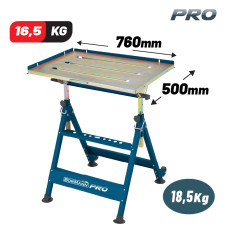 Bormann Pro Bwr4100 Τραπέζι Συγκόλλησης 760X500Mm , 18,5Kg , Φορητό BWR4100 BORMANN Pro (063513)