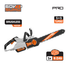 Nakayama Pro Ec6010X8 Αλυσοπριονο Brushless Μπαταριας 60V ,Li-Ion, Λαμα 40Cm , 19/25M/S , 1X8,0Ah EC6010X8 NAKAYAMA PRO (087908)