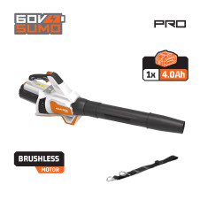 Nakayama Pro Ec6015X4 Φυσητηρας Brushless Μπαταριας 60V, Li-Ion, 260Km/H, 1200M³/H , 5 Επιλογες Ταχυ EC6015X4 NAKAYAMA PRO (087922)