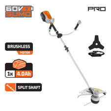 Nakayama Pro Ec6020X4 Θαμνοκοπτικο Brushless Μπαταριας 60V, Li-Ion, 42Cm Μεσινεζα, 1X4,0Ah Με Ταχυφο EC6020X4 NAKAYAMA PRO (087946)
