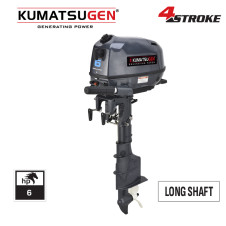 Kumatsugen Gm6100 Εξωλέμβια Μηχανή Τετράχρονη 6,0Hp Προπέλα Φ210Mm, Μακρύλαιμη GM6100 KUMATSUGEN Γεννήτριες (053590)
