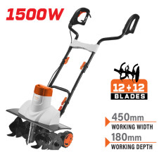 Nakayama Mb2120 Σκαπτικό Ηλεκτρικό 1500W,45Cm, 12+12 Μαχαίρια MB2120 NAKAYAMA (084594)