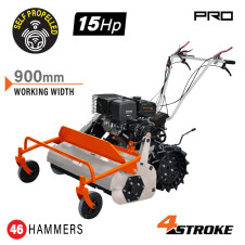 Nakayama Pro Pb8900 Aυτοκινούμενος Καταστροφέας Χόρτων,Βενζινοκίνητος,15Hp,Τετράχρονος Κινητήρας PB8900 NAKAYAMA PRO (085744)