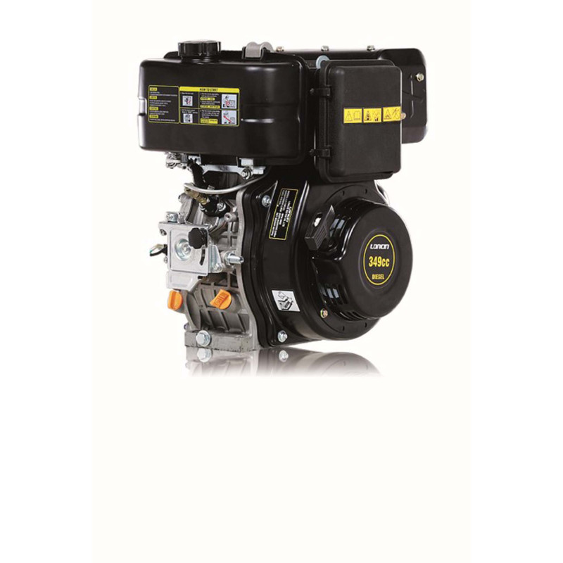 Κινητήρας Πετρελαίου Loncin D 350 F (Κοντός Άξονας) - Loncin - D350