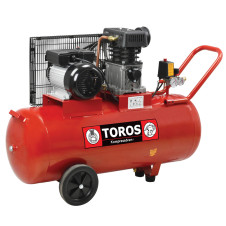 TOROS: ΑΕΡΟΣΥΜΠΙΕΣΤΗΣ ΜΕ ΙΜΑΝΤΑ 100LT/3HP 230V - 40144