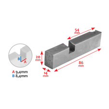 ΜΑΧΑΙΡΙΑ 1"-2" NPT ΒΙΔΟΛ. TT-100/R - 43357