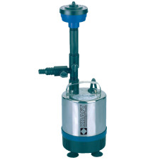 KRAFT :ΑΝΤΛΙΑ ΣΥΝΤΡΙΒΑΝΙΩΝ 50W INOX ΜΕ 3 ΕΞΑΡΤΗΜΑΤΑ - 2,3 ΜΕΤΡΑ ΜΑΝΟΜΕΤΡΙΚΟ - 43573