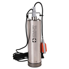 KRAFT: ΥΠΟΒΡΥΧΙΑ  ΑΝΤΛΙΑ  1000 W INOX - 4 ΣΤΑΔΙΩΝ - 43591