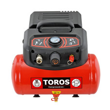 TOROS: ΑΕΡΟΣΥΜΠΙΕΣΤΗΣ OIL-FREE 6LIT 1,6HP - 602036