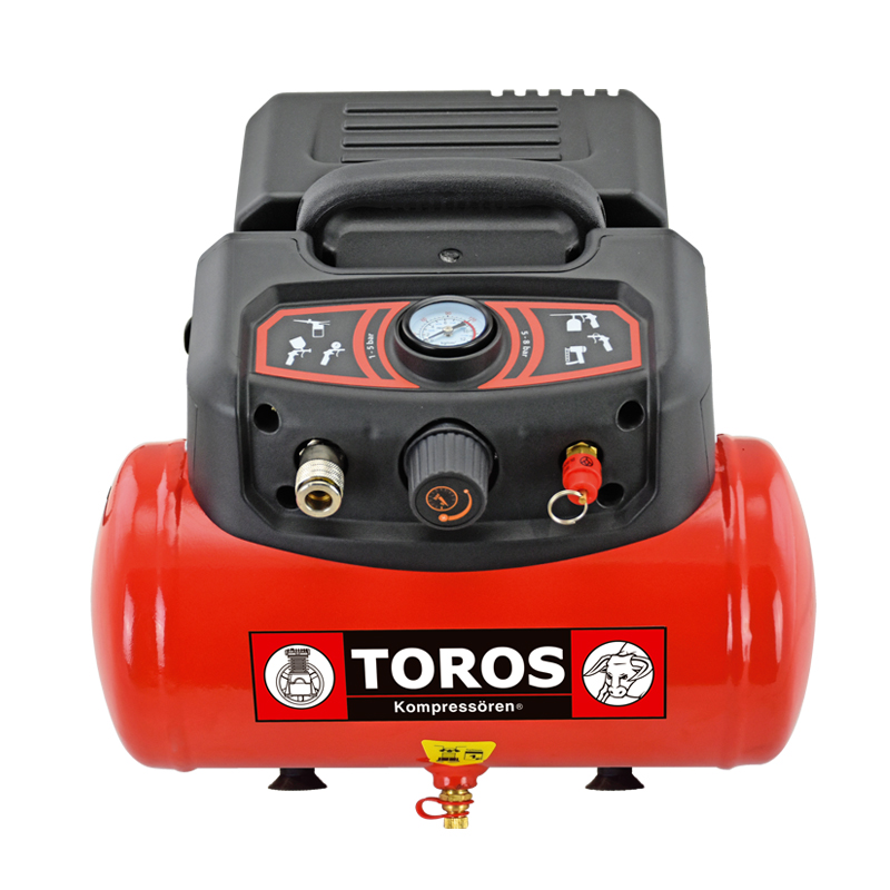 TOROS: ΑΕΡΟΣΥΜΠΙΕΣΤΗΣ OIL-FREE 6LIT 1,6HP - 602036 TOROS: ΑΕΡΟΣΥΜΠΙΕΣΤΗΣ OIL-FREE 6LIT 1,6HP - 602036