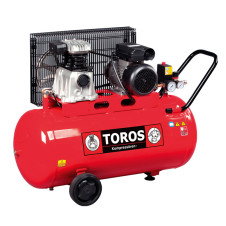 TOROS: ΑΕΡΟΣΥΜΠΙΕΣΤΗΣ ΜΕ ΙΜΑΝΤΑ 90LIT/3HP 230V - 602052