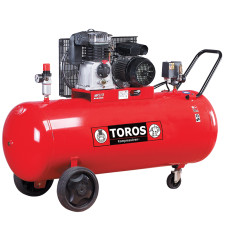 TOROS: ΑΕΡΟΣΥΜΠΙΕΣΤΗΣ ΜΕ ΙΜΑΝΤΑ 200LIT/3HP 400V - 602059