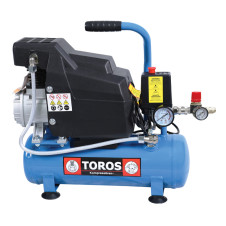 TOROS:  ΑΕΡΟΣΥΜΠΙΕΣΤΗΣ ΜΟΝΟΜΠΛΟΚ 6LT/1,5HP 230V - 602080
