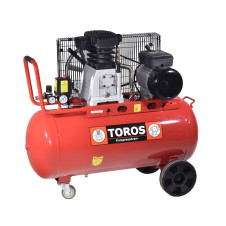 TOROS: ΑΕΡΟΣΥΜΠΙΕΣΤΗΣ ΜΕ ΙΜΑΝΤΑ 90Lt/3HP 230V - 602091
