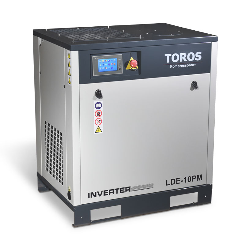 TOROS: ΚΟΧΛΙΟΦΟΡΟΣ ΑΕΡΟΣΥΜΠΙΕΣΤΗΣ ΜΕΤΑΒΛΗΤΗΣ ΤΑΧΥΤΗΤΑΣ (INVERTER) 10HP-10bar - 602112 TOROS: ΚΟΧΛΙΟΦΟΡΟΣ ΑΕΡΟΣΥΜΠΙΕΣΤΗΣ ΜΕΤΑΒΛΗΤΗΣ ΤΑΧΥΤΗΤΑΣ (INVERTER) 10HP-10bar - 602112