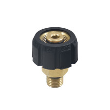 ΑΝΤΑΠΤΟΡΑΣ ΜΕΤΑΤΡΟΠΗΣ ΠΙΣΤΟΛΙΟΥ 605927 ΓΙΑ ΣΥΝΔΕΣΗ ΣΩΛΗΝΑ FEMALE M22*1.5 - Φ14 mm ΣΕ MALE Μ14*1.5 ΓΙΑ ΠΛΥΣΤΙΚΟ 605205 - 605713