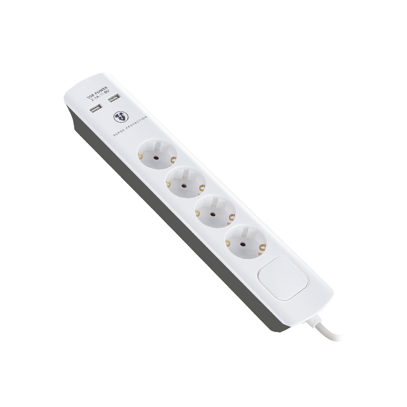 BULLE: ΠΟΛΥΠΡΙΖΟ ΜΕ ΠΡΟΣΤΑΣΙΑ 4 ΘΕΣΕΩΝ 3m +2x USB - 607049 BULLE: ΠΟΛΥΠΡΙΖΟ ΜΕ ΠΡΟΣΤΑΣΙΑ 4 ΘΕΣΕΩΝ 3m +2x USB - 607049