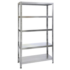 ΡΑΦΙΕΡΑ ΜΕΤΑΛΛΙΚΗ ΓΑΛΒΑΝΙΖΕ 120x50x195 - 260kg - 5 ΡΑΦΙΑ - 610403