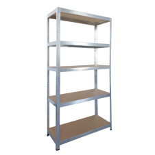ΡΑΦΙΕΡΑ ΜΕΤΑΛΛΙΚΗ 75x30x172 ΓΑΛΒ. 75kg 5 ΡΑΦΙΑ MDF - 610417