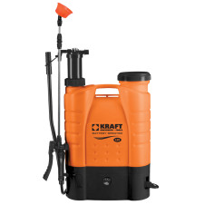 KRAFT : ΨΕΚΑΣΤΗΡΑΣ ΠΛΑΤΗΣ 2 ΣΕ 1,  ΜΠΑΤΑΡΙΑΣ ΡΥΘΜΙΖΌΜΕΝΗΣ ΠΙΕΣΗΣ ΚΑΙ ΠΡΟΠΙΕΣΕΩΣ 16L,  12V/8AH - 621227