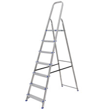 BULLE: ΣΚΑΛΑ ΑΛΟΥΜΙΝΙΟΥ LA 6+1 ΣΚΑΛΙΑ - 631084