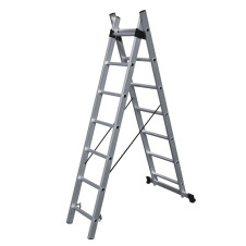 BULLE: ΣΚΑΛΑ ΑΛΟΥΜΙΝΙΟΥ ΔΙΠΛΗ ΕΠΕΚΤΕΙΝΟΜΕΝΗ SS 2x7 ΣΚΑΛΙΑ - 631110