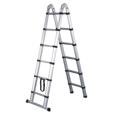 BULLE: ΣΚΑΛΑ ΑΛΟΥΜΙΝΙΟΥ ΑΡΘΡΩΤΗ ΤΗΛΕΣΚΟΠΙΚΗ  PDS13 - 2x6 ΣΚΑΛΙΑ - 631165