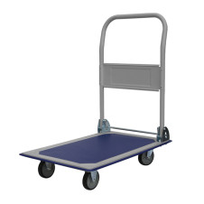 EXPRESS: ΠΛΑΤΦΟΡΜΑ ΜΕΤΑΛΛΙΚΗ 150 KG - 735Χ475 - 4 ΤΡΟΧΟΙ TPR Φ 100 mm - 631425