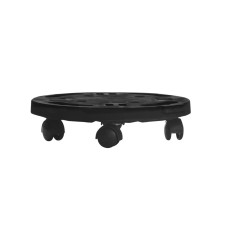 A/P: ΠΛΑΤΦΟΡΜΑ DOLLY ΣΤΡΟΓΓΥΛΗ  ΠΛΑΣΤΙΚΗ Φ 300mm ΜΕΤΑΦΟΡΑΣ 170Kg - 631455