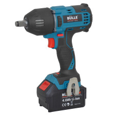 BULLE: ΕΠΑΝΑΦΟΡΤΙΖΟΜΕΝΟ ΜΠΟΥΛΟΝΟΚΛΕΙΔΟ ΜΠΑΤΑΡΙΑΣ (BRUSHLESS) 1/2'', 400Nm, 18V, 1x4Ah Li-Ion - 633064