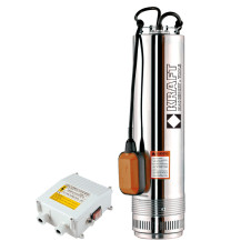 KRAFT: ΥΠΟΒΡΥΧΙΑ ΑΝΤΛΙΑ ΠΗΓΑΔΙΩΝ INOX 1100 W - 63523